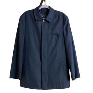 Fandango Vintage Men’s Car Coat Button Front‎ Sz M Blue Made In USA